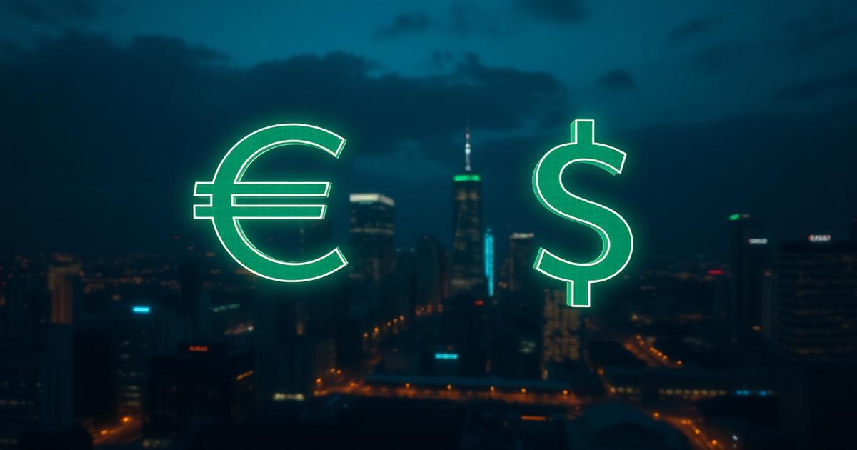 What is forex trading — currency pair symbols over a night city skyline